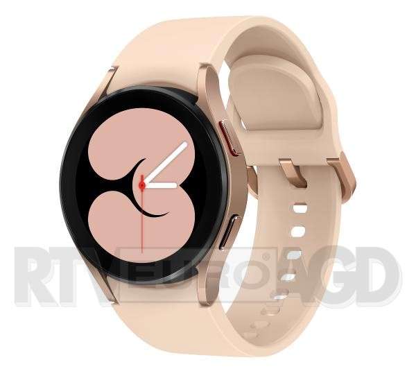 Smartwatch Samsung Galaxy Watch4 40mm (różowe złoto) Możliwy cashback 400zł = 499zł