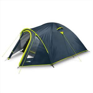 REWIND namiot kopułowy dla 3 osób, z przedsionkiem, moskitierą.Zew.300 x 190 x 125 cm,210 x 180 x 120 cm, 4000 g