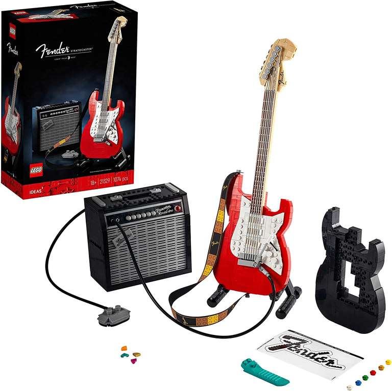 Lego Ideas 21329- Gitara Fender Stratocaster