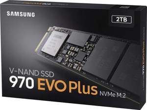 Dysk Samsung 970 EVO Plus NVMe M.2 2280 SSD 2TB (PCIe 3.0 x4, 3500/3300 MB/s, TLC, DRAM, 1.2PB TBW) 74,90€