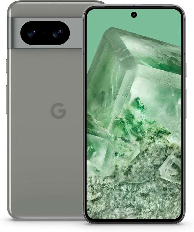 Smartfon Google Pixel 8 256 GB kolory Hazel i Rose (Pixel 8 128 GB - 2.516 zł Hazel, Obsidian lub Rose)