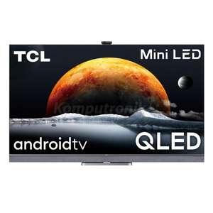 Telewizor 55" TCL 55C825 4K, Android, Mini LED, 120 Hz, HDMI 2.1, VA, 500cd, 15ms