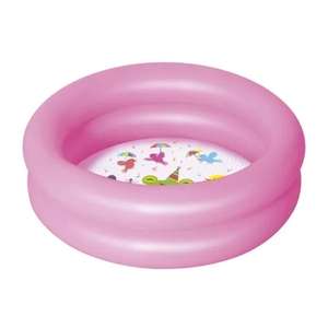 Dmuchany basen dla dzieci różowy 61 X 15 cm Bestway + Łatka Naprawcza (darmowa dostawa paczkomatem!)