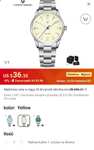 Zegarek Pagani Design PD-1731, 3 kolory (38mm, mechanizm VH31, szafir, 100M, stal nierdzewna) | 33,35$~133,44 zł | Aliexpress