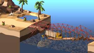 Gra: Poly Bridge 2 (Symulator budowania mostów) @Steam