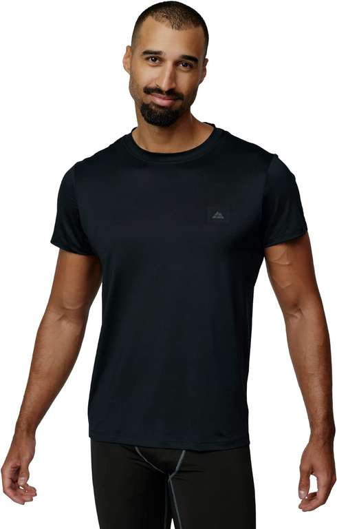 Koszulka sportowa Danish Endurance, T-shirt do biegania, na siłownię - czarny, niebieski lub szary - rozmiary do S do XXL