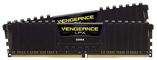 Pamięć RAM Corsair Vengeance LPX 32GB (2 x 16GB) DDR4 3600 CL16 Dual Rank 1.35V (78,24 EUR, Amazon.de)