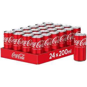 24× Napój gazowany Coca-cola 200 ml tylko ze SMART