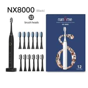 Nandme NX8000 elektryczna, soniczna, wodoodporna szczoteczka do zębów 18,54$
