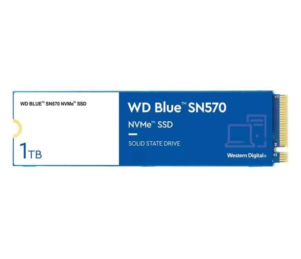 WD SN570 1TB m.2 PCIe NVMe SSD (cena przy zakupie z apki)