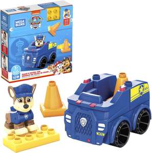 Mega Bloks Psi Patrol Zestaw do budowania samochodu policyjnego Chase'a