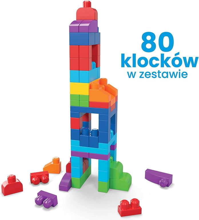 Klocki Mega Bloks DCH63 80 elementów za 49zł @ Amazon.pl
