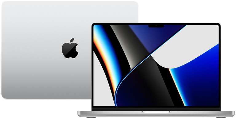 Laptop MacBook Pro 14 14,2 " Apple M 16 GB / 512 GB srebrny