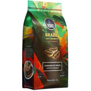 Kawa ziarnista Arabica West Caffee Brazil Cerrado of Minas Monte Carmelo 1kg