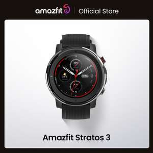 Amazfit Stratos 3 z wysyłką z Polski (70h na GPS, 2GB pamięci, ekran 1.34") @ AliExpress