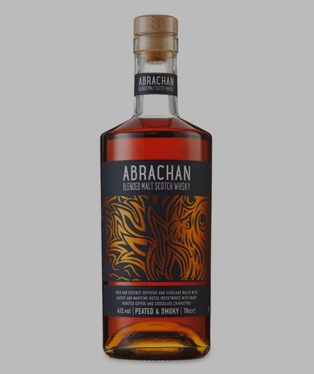 Abrachan Blended Malt Scotch Whisky Peated & Smoky 41%