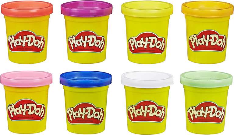 Play-Doh, Wielokolorowy, 8 Sztuk na amazon