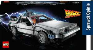 LEGO Creator Expert 10300 Wehikuł czasu z „Powrotu do przyszłości” DeLorean