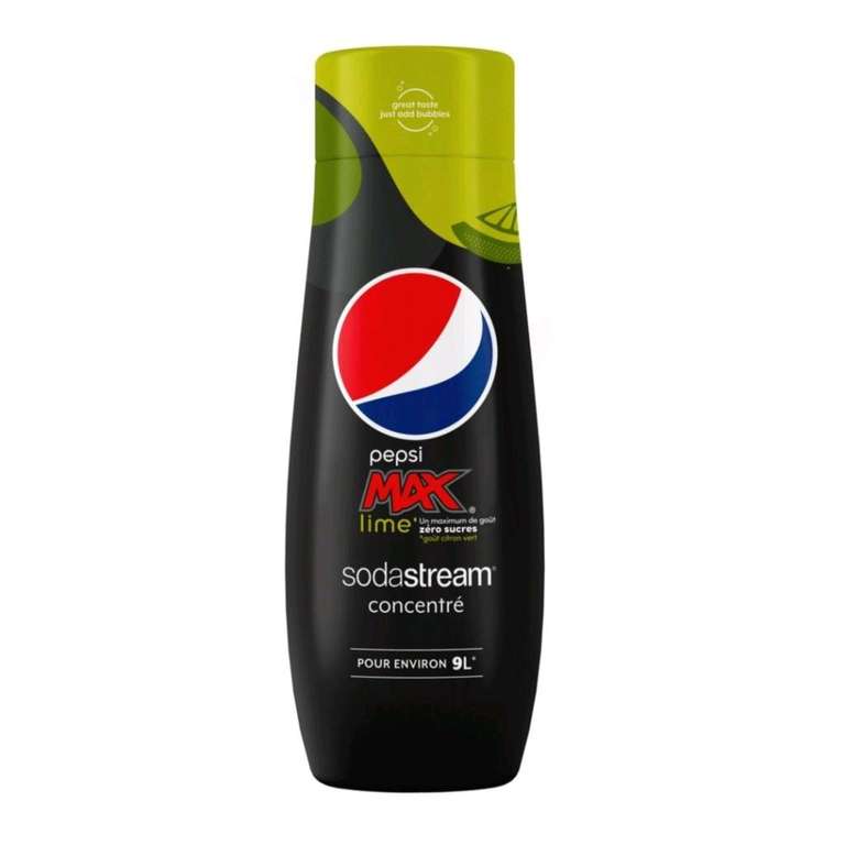 Pepsi Max Lime SodaStream syrop koncentrat 440ml