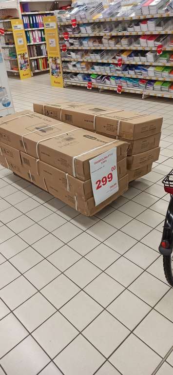 Trampolina z drabinką Auchan, wym. 3,66m