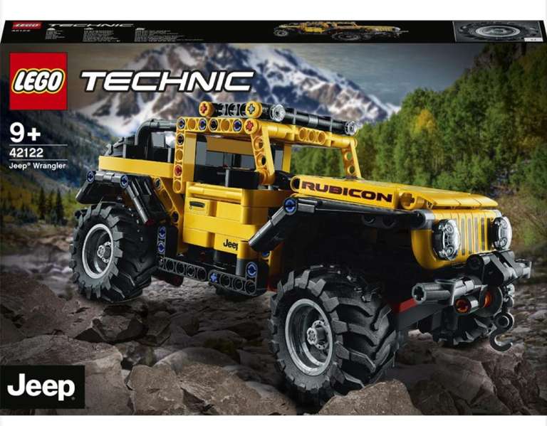 LEGO 42122 Jeep Wrangler Rubicon al.to