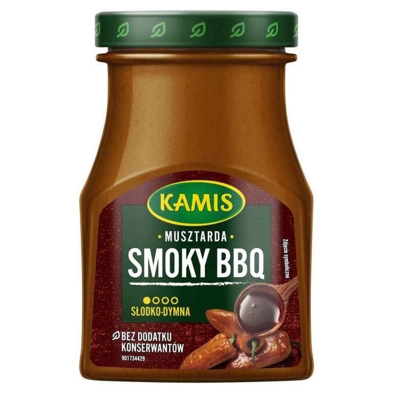 Kamis Smoky BBQ Musztarda