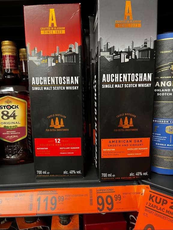 Whisky Auchentoshan 12YO 0,7L
