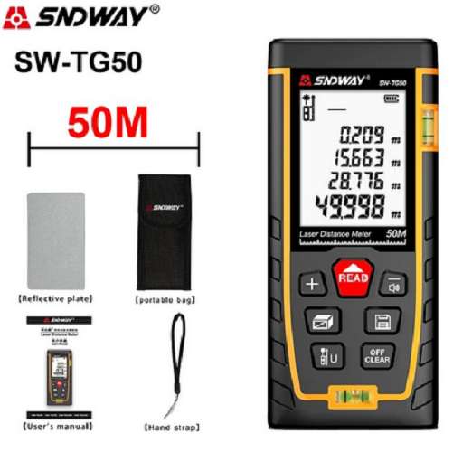 Dalmierz laserowy SNDWAY SW-TG50 50metrów $10.33