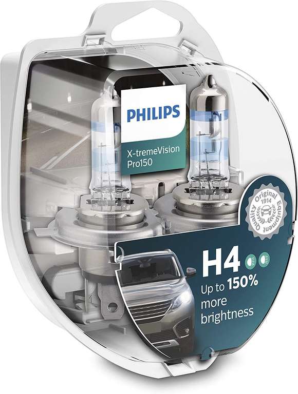 Światła przednie Philips X-tremeVision Pro150 H4