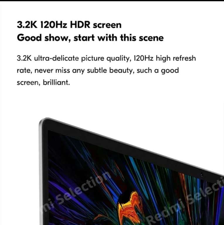 Laptop Xiaomi RedmiBook 15 Pro (2023) - Ryzen 7 7640HS | 780M | 16GB RAM | 500 GB SSD | 3,2K IPS 120 Hz 500 nitów | 704,67$ ~2864 PLN