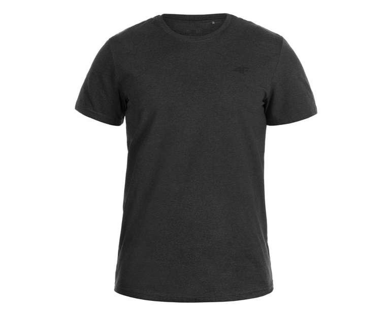 Koszulka T-Shirt 4F ciemny szary melanż