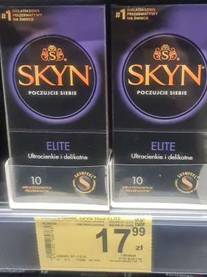 Prezerwatywy, gumki Unimil Skyn Elite, ultracienkie, delikatne, 10 sztuk, 1,80 zł/1 szt. w Carrefour