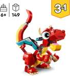 LEGO Creator 3w1 - Czerwony smok (31145)