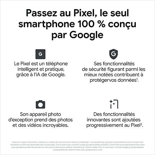 Smartfon Google Pixel 7a 8/128GB 5G + ładowarka | Amazon | Kolor Czarny i Biały | 400,15€