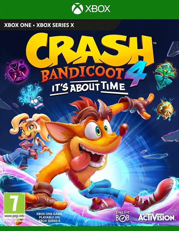 Crash Bandicoot 4: It’s About Time AR XBOX One / Xbox Series X|S CD Key - wymagany VPN