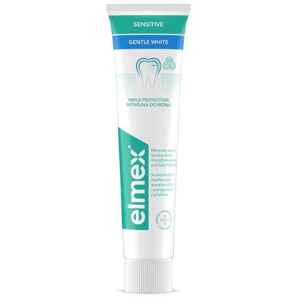 Pasta do mycia zębów Elmex Sensitive Whitening (2+1 - 8,66 zł za sztukę) + Darmowa dostawa paczkomat | tylko dla zalogowanych