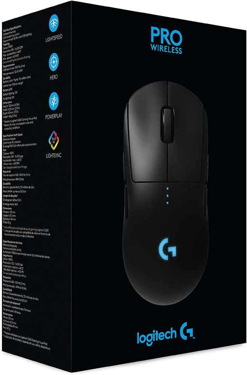 Bezprzewodowa mysz optyczna Logitech G Pro Wireless Gaming Mouse