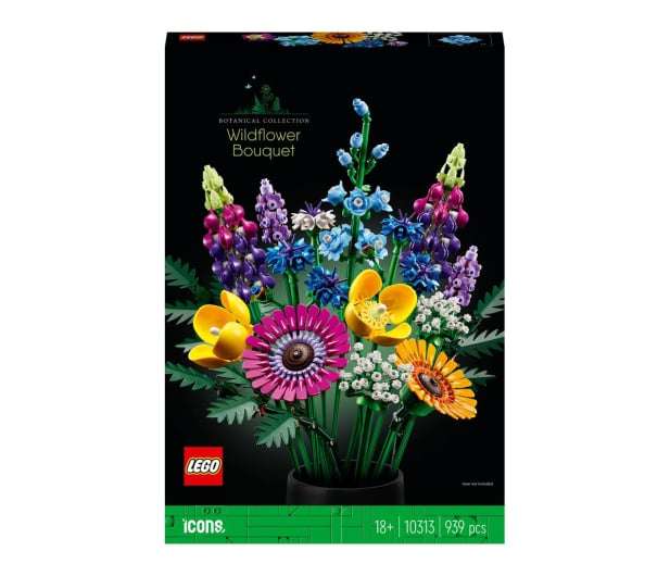 LEGO Icons 10313 Bukiet z polnych kwiatów za 162 zł z darmową dostawą @ al.to