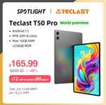 Tablet TECLAST T50 PRO (ekran 11 cali o rozdzielczości 2K, procesor MediaTek G99, 8GB+8GB RAM, 256GB ROM, system Android 13). ALIEXPRESS