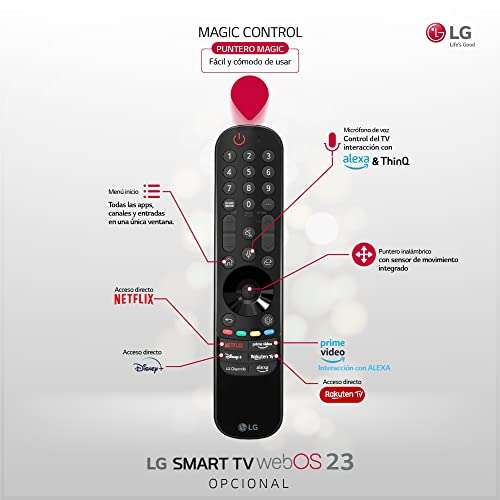Telewizor LG 55UR78006LK 55", 4K UHD, Smart TV, HDR10, webOS23