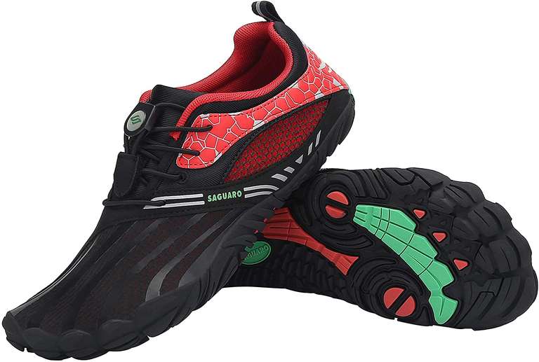 Buty SAGUARO Unisex - różne rozmiary i kolory (Antypoślizgowe, elastyczna podeszwa, do biegania w terenie)