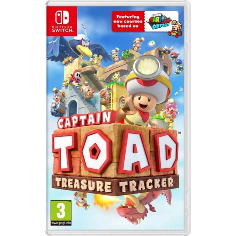 [ Nintendo Switch ] Captain Toad: Treasure Tracker (Princess Peach za 135 zł) + inne w opisie @ Media Markt