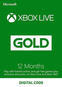 12 miesięcy Xbox Live Gold [VPN Turcja] + możliwość konwersji na Xbox Game Pass Ultimate (łącznie ~130zł) @ Eneba