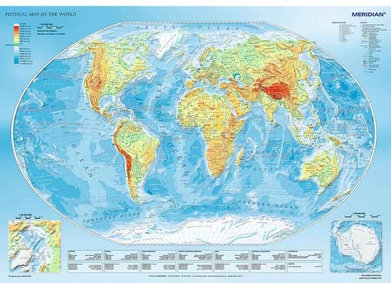 Puzzle mapa świata 1000 elementów (dostawa Prime)