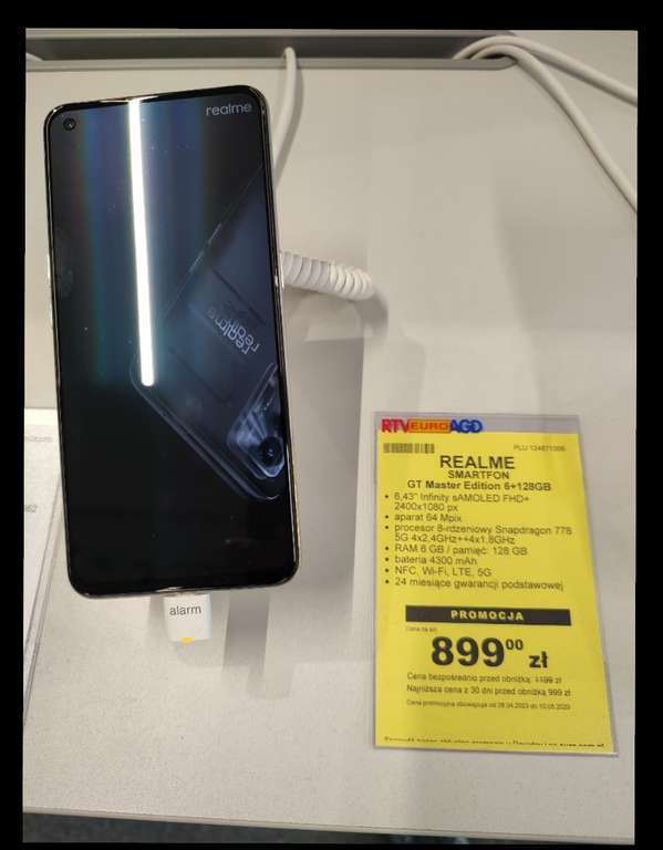 Smartfon Realme GT Master Edition 6/128