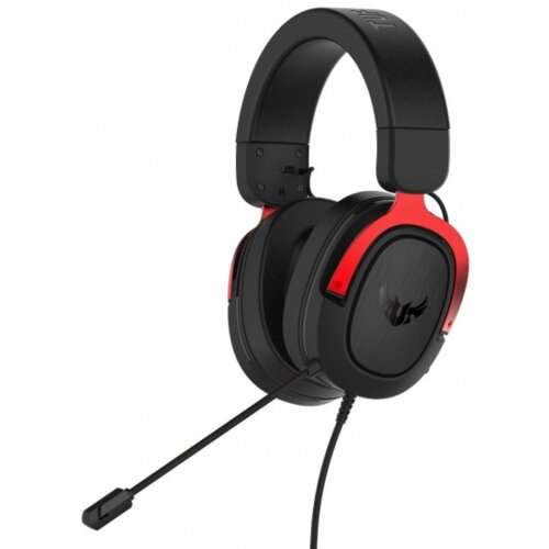 Słuchawki Gamingowe ASUS TUF Gaming H3 czarno-czerwone +podkładka pod mysz gratis