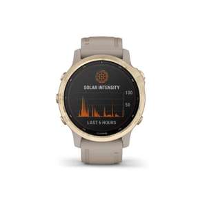 Smartwatch Garmin Fenix 6s Pro Solar Złoty