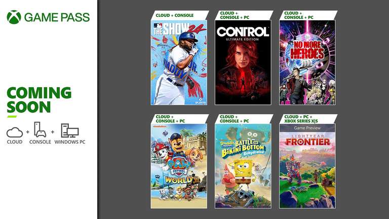 PC / Xbox Game Pass Marzec - No More Heroes 3, Control Ultimate Edition, SpongeBob SquarePants: Battle for Bikini Bottom – Rehydrated..