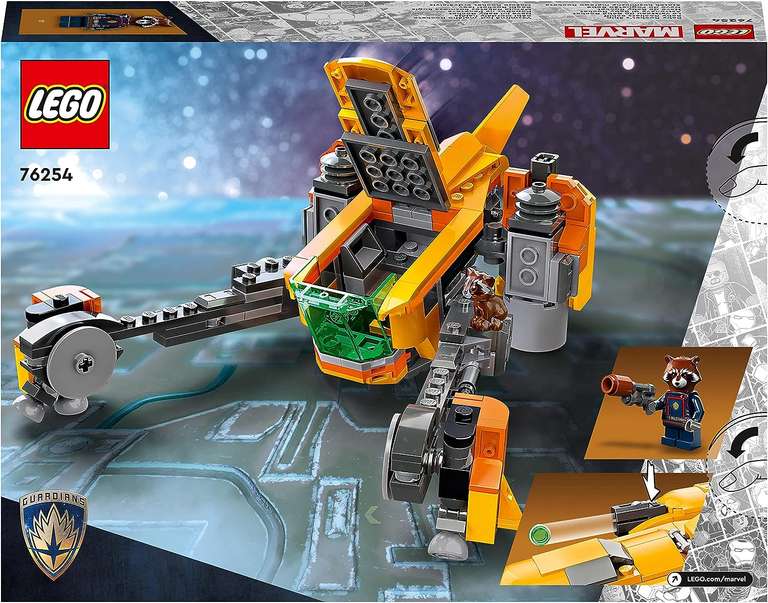 LEGO 76254 Marvel Super Heroes - Statek kosmiczny małego Rocketa