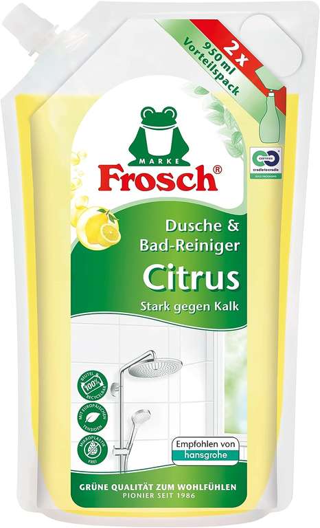 Frosch Citrus płyn do czyszczenia łazienki zapas 950 ml za 11,70 @ Amazon.pl